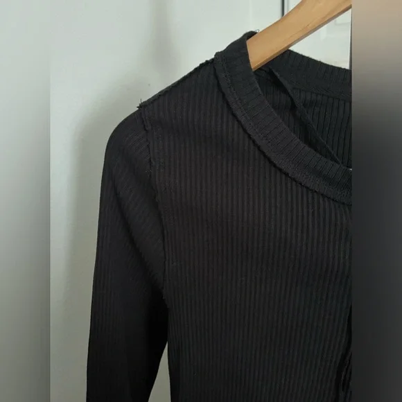 NWOT FREE PEOPLE WE THE FREE We The Free It's On Cardi | Black MSRP $68 Size XL - Picture 8 of 9